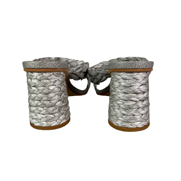 DOLCE VITA PAILY Raffia Heeled Sandals - Picture 5 of 10